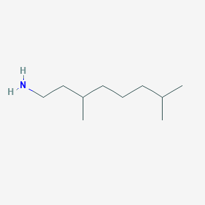 molecular formula C10H23N B1355250 3,7-Dimethyloctan-1-amine CAS No. 13887-74-6