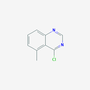 molecular formula C9H7ClN2 B1355251 4-Chloro-5-methylquinazoline CAS No. 90272-82-5