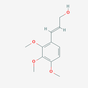 molecular formula C12H16O4 B13552710 3-(2,3,4-Trimethoxyphenyl)prop-2-en-1-ol 