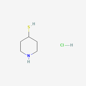 molecular formula C5H12ClNS B1355278 Piperidine-4-thiol hydrochloride CAS No. 99201-86-2