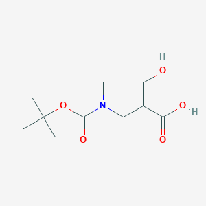 3-{[(Tert-butoxy)carbonyl](methyl)amino}-2-(hydroxymethyl)propanoic acid