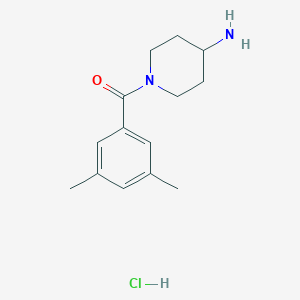 1-(3,5-Dimethylbenzoyl)piperidin-4-aminehydrochloride