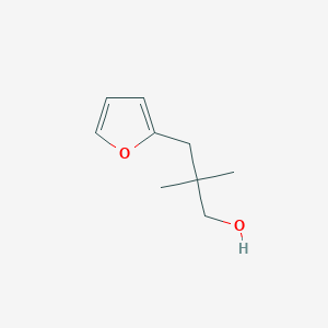 3-(Furan-2-yl)-2,2-dimethylpropan-1-ol