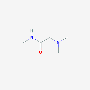 molecular formula C5H12N2O B1355294 2-(dimethylamino)-N-methylacetamide CAS No. 76015-17-3