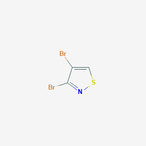 3,4-Dibromo-1,2-thiazole