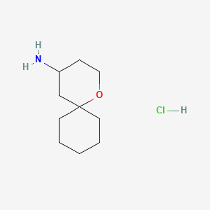 1-Oxaspiro[5.5]undecan-4-aminehydrochloride