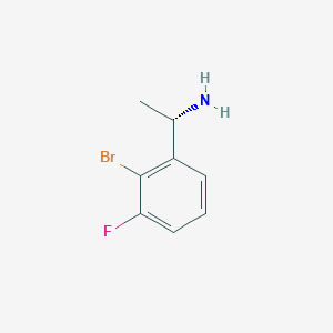 (S)-1-(2-Bromo-3-fluorophenyl)ethanamine