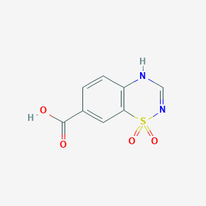 1,1-dioxo-4H-1lambda6,2,4-benzothiadiazine-7-carboxylic acid