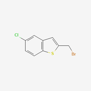 B1355309 2-(Bromomethyl)-5-chloro-1-benzothiophene CAS No. 99592-53-7