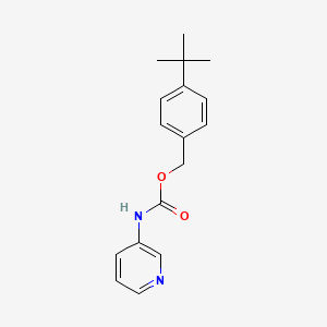 4-(2-Methyl-2-propanyl)benzyl 3-pyridinylcarbamate