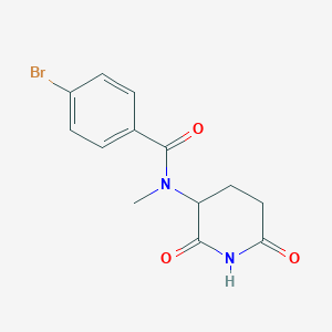 4-bromo-N-(2,6-dioxo-3-piperidinyl)-N-methylBenzamide