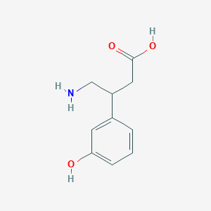 4-Amino-3-(3-hydroxyphenyl)butanoic acid