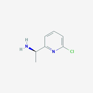 (1r)-1-(6-Chloropyridin-2-yl)ethan-1-amine