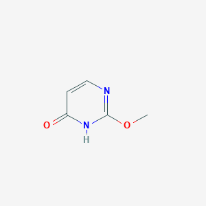 molecular formula C5H6N2O2 B1355330 2-甲氧基嘧啶-4-醇 CAS No. 25902-86-7