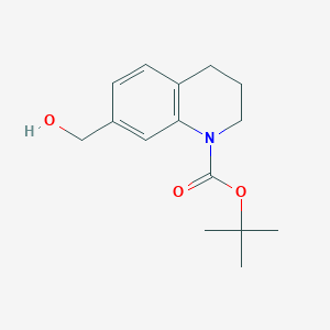 Tert-butyl 7-(hydroxymethyl)-3,4-dihydro-2H-quinoline-1-carboxylate