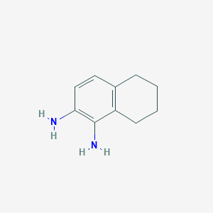 molecular formula C10H14N2 B1355331 5,6,7,8-四氢萘-1,2-二胺 CAS No. 40300-80-9
