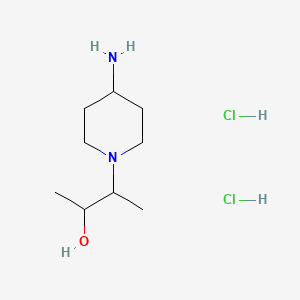 3-(4-Aminopiperidin-1-yl)butan-2-oldihydrochloride