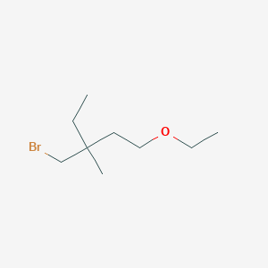 3-(Bromomethyl)-1-ethoxy-3-methylpentane