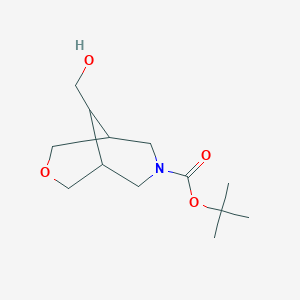 Tert-butyl 9-(hydroxymethyl)-3-oxa-7-azabicyclo[3.3.1]nonane-7-carboxylate