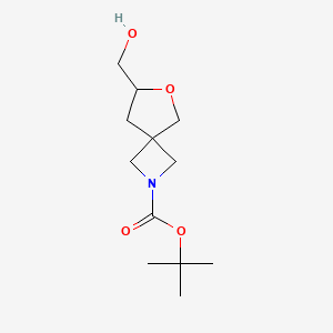 Tert-butyl 7-(hydroxymethyl)-6-oxa-2-azaspiro[3.4]octane-2-carboxylate