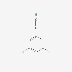 molecular formula C8H4Cl2 B1355376 1,3-Dichloro-5-ethynylbenzene CAS No. 99254-90-7
