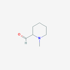 molecular formula C7H13NO B1355380 1-Methylpiperidine-2-carbaldehyde CAS No. 41467-01-0