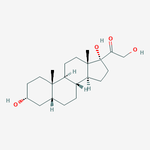 molecular formula C21H34O4 B135539 四氢脱氧皮质醇 CAS No. 68-60-0
