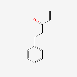 molecular formula C11H12O B13553920 5-Phenylpent-1-en-3-one CAS No. 53931-59-2