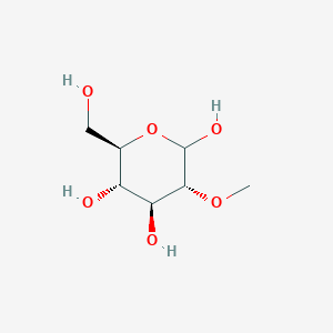 molecular formula C7H14O6 B1355398 2-O-甲基-D-吡喃葡萄糖 CAS No. 2140-41-2