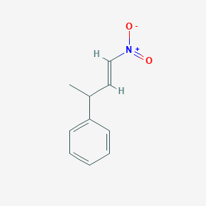 molecular formula C10H11NO2 B13554035 (1-Methyl-3-nitro-allyl)benzene 