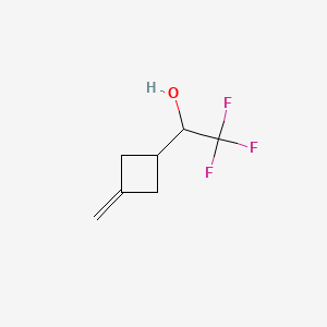 2,2,2-Trifluoro-1-(3-methylidenecyclobutyl)ethan-1-ol