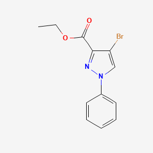 ethyl 4-bromo-1-phenyl-1H-pyrazole-3-carboxylate