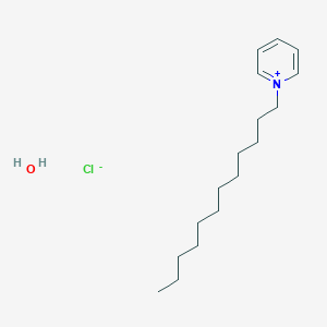 molecular formula C17H32ClNO B135542 1-十二烷基吡啶-1-氯化物水合物 CAS No. 139549-68-1