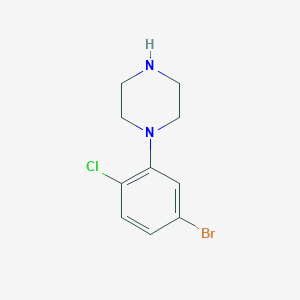 1-(5-Bromo-2-chlorophenyl)piperazine