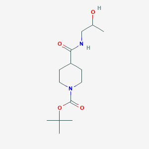 Tert-butyl 4-[(2-hydroxypropyl)carbamoyl]piperidine-1-carboxylate