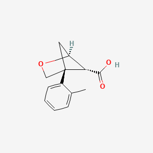 rac-(1R,4S,5S)-4-(2-methylphenyl)-2-oxabicyclo[2.1.1]hexane-5-carboxylicacid