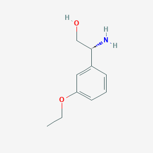 (r)-2-Amino-2-(3-ethoxyphenyl)ethan-1-ol