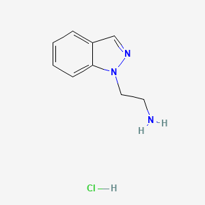 2-(1H-indazol-1-yl)ethan-1-aminehydrochloride