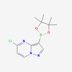 5-Chloro-3-(tetramethyl-1,3,2-dioxaborolan-2-yl)pyrazolo[1,5-a]pyrimidine