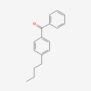 molecular formula C17H18O B1355460 4-正丁基苯甲酮 CAS No. 55363-57-0