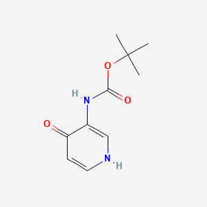 molecular formula C10H14N2O3 B13554683 tert-Butyl (4-hydroxypyridin-3-yl)carbamate 