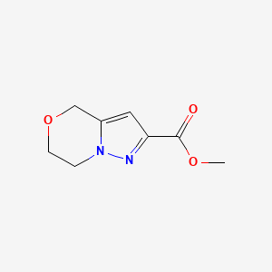 Methyl 6,7-dihydro-4H-pyrazolo[5,1-c][1,4]oxazine-2-carboxylate