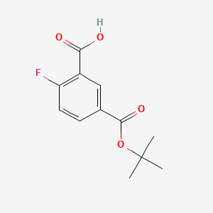 5-[(Tert-butoxy)carbonyl]-2-fluorobenzoic acid