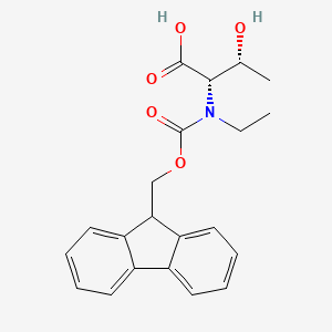 N-(((9H-Fluoren-9-yl)methoxy)carbonyl)-N-ethyl-L-threonine