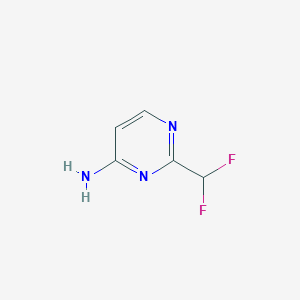 2-(Difluoromethyl)pyrimidin-4-amine