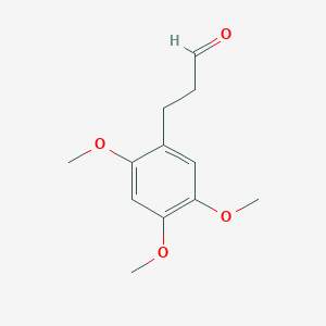 Benzenepropanal, 2,4,5-trimethoxy-