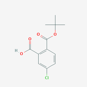 2-[(Tert-butoxy)carbonyl]-5-chlorobenzoic acid