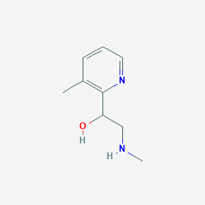 2-(Methylamino)-1-(3-methylpyridin-2-yl)ethanol