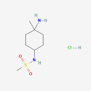 N-(4-amino-4-methylcyclohexyl)methanesulfonamide hydrochloride