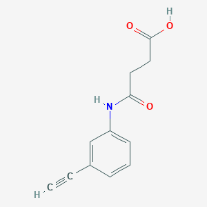 4-((3-Ethynylphenyl)amino)-4-oxobutanoic acid